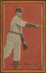 1911 Baseball Bats Candy #NNO Walter Johnson Front