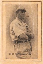 1911 Baseball Bats Candy #NNO James Sheckard Front