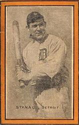 1911 Baseball Bats Candy #NNO Oscar Stanage Front