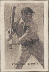 1911 Baseball Bats Candy #NNO Oscar Stanage Front