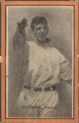 1911 Baseball Bats Candy #NNO Ira Thomas Front