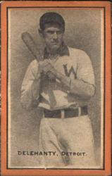 1911 Baseball Bats Candy #NNO Jim Delahanty Front