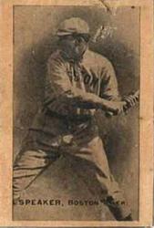 1911 Baseball Bats Candy #NNO Tris Speaker Front