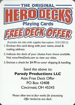 2011 Hero Decks Chicago White Sox South Side Edition Baseball Heroes Playing Cards #NNO Hero Decks Playing Cards Offer Front