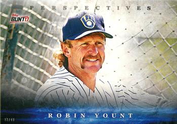 2017 Topps Bunt Perspectives 5x7 #P-RY Robin Yount Front