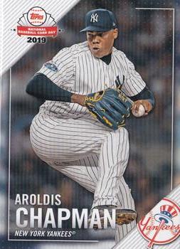 2019 Topps National Baseball Card Day - New York Yankees #NYY-8 Aroldis Chapman Front