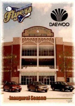 1999 Schaumburg Flyers #NNO Daewoo Cover Card Front
