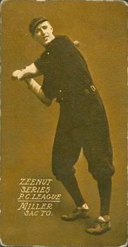 1912 Zee-Nut #NNO Hugh Miller Front