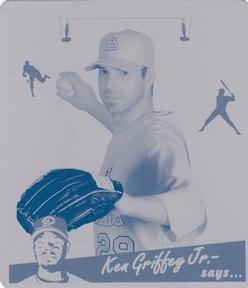 2006 Fleer Tradition - 1934 Goudey Greats Printing Plates Cyan #GG--28 Chris Carpenter Front