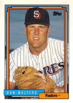 1992 Topps Traded #127T Dan Walters Front
