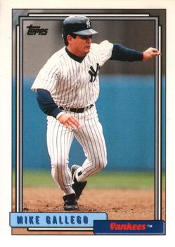 1992 Topps Traded #38T Mike Gallego Front