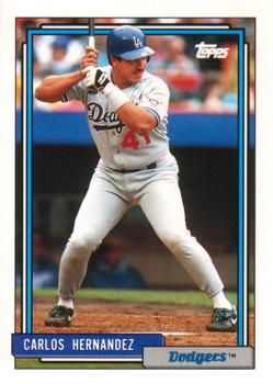 1992 Topps Traded #50T Carlos Hernandez Front