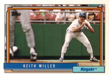1992 Topps Traded #73T Keith Miller Front
