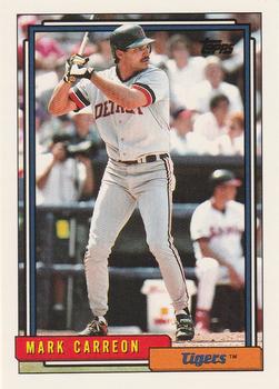 1992 Topps Traded #21T Mark Carreon Front