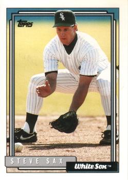 1992 Topps Traded #99T Steve Sax Front