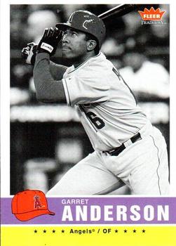 2006 Fleer Tradition - Black and White #17 Garret Anderson Front