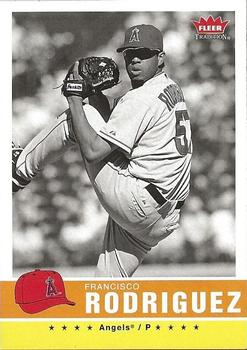 2006 Fleer Tradition - Black and White #18 Francisco Rodriguez Front