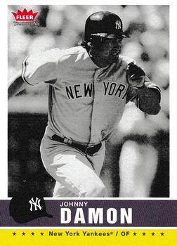 2006 Fleer Tradition - Black and White #199 Johnny Damon Front
