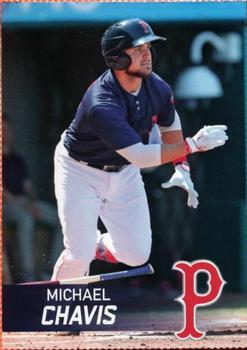 2019 Pawtucket Red Sox #NNO Michael Chavis Front