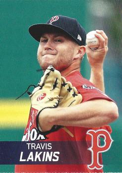 2019 Pawtucket Red Sox #NNO Travis Lakins Front