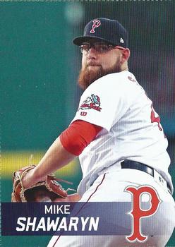 2019 Pawtucket Red Sox #NNO Mike Shawaryn Front