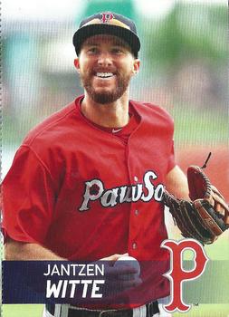 2019 Pawtucket Red Sox #NNO Jantzen Witte Front