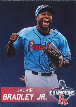 2019 BankRI/WEEI Pawtucket Red Sox World Series Champions Boston Red Sox #NNO Jackie Bradley Jr. Front