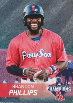 2019 BankRI/WEEI Pawtucket Red Sox World Series Champions Boston Red Sox #NNO Brandon Phillips Front