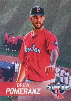 2019 BankRI/WEEI Pawtucket Red Sox World Series Champions Boston Red Sox #NNO Drew Pomeranz Front