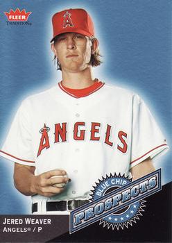 2006 Fleer Tradition - Blue Chip Prospects #BC-21 Jered Weaver Front