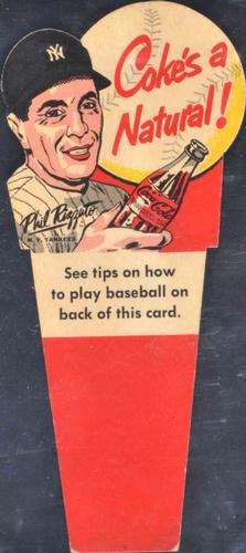 1952 Coke Tips - Test Sets #NNO Phil Rizzuto Front