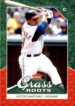 2006 Fleer Tradition - Grass Roots #GR-9 Victor Martinez Front
