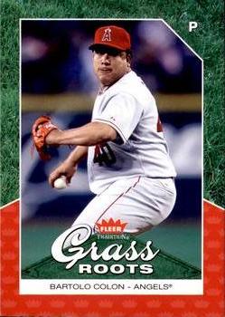 2006 Fleer Tradition - Grass Roots #GR-14 Bartolo Colon Front