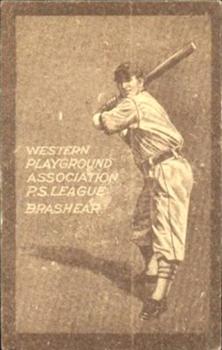 1911 Western Playground Association (H998) #NNO Kitty Brashear Front