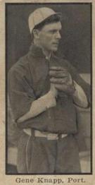 1911 Mono Cigarettes Baseball (T217) #NNO Gene Krapp Front