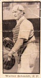 1911 Mono Cigarettes Baseball (T217) #NNO Walter Schmidt Front