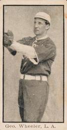 1911 Mono Cigarettes Baseball (T217) #NNO George Wheeler Front