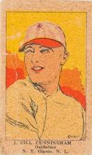1923 Strip Cards (W515-1) #1 Bill Cunningham Front