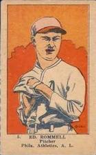 1923 Strip Cards (W515-1) #5 Ed Rommel Front