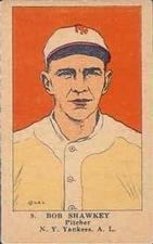 1923 Strip Cards (W515-1) #9 Bob Shawkey Front