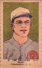 1923 Strip Cards (W515-1) #23 Lee Meadows Front