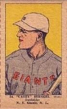 1923 Strip Cards (W515-1) #24 Casey Stengel Front