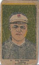1923 Strip Cards (W515-1) #35 Tom Griffith Front