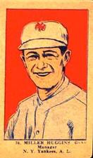 1923 Strip Cards (W515-1) #36 Miller Huggins Front