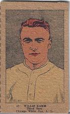 1923 Strip Cards (W515-1) #42 Willie Kamm Front