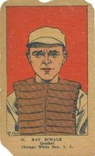 1923 Strip Cards (W515-1) #51 Ray Schalk Front