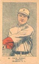 1923 Strip Cards (W515-1) #56 Zack Wheat Front