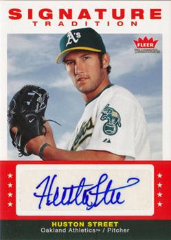 2006 Fleer Tradition - Signature Tradition #ST-HS Huston Street Front