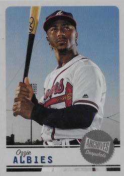 2019 Topps Archives Snapshots #AS-OA Ozzie Albies Front