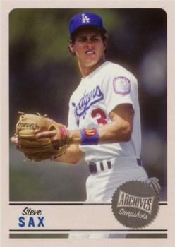 2019 Topps Archives Snapshots #AS-SS Steve Sax Front